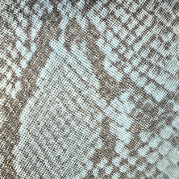 Faux Snake Skin Cosmetic Bag - Picture 2 of 2